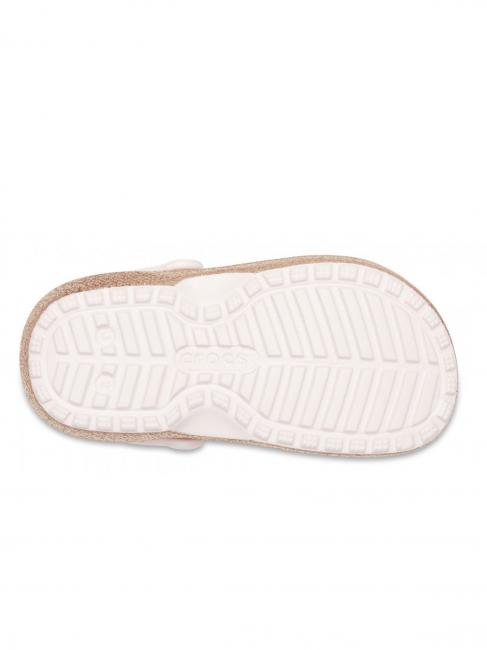 CLASSIC LINED GLITTER KIDS Gepolsterter Sabot gold / kaum rosa - Kinderschuhe