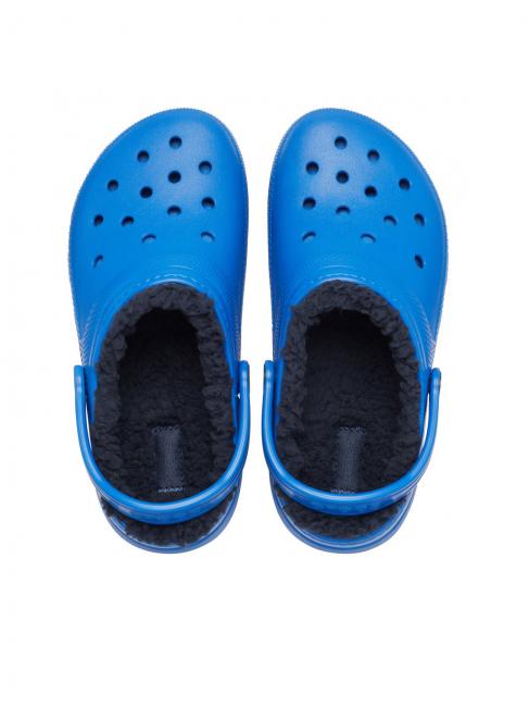 CLASSIC LINED CLOG TODDLER Gepolsterter Sabot blaue Schraube - Kinderschuhe