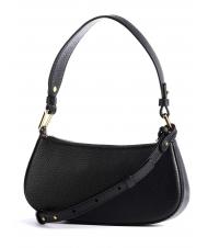 COCCINELLE MERVEILLE Schultertasche aus strukturiertem Leder Schwarz - Damentaschen - 2