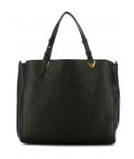 COCCINELLE LEA Schultertasche aus strukturiertem Leder Schwarz - Damentaschen - 4