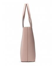 DKNY BRYANT PARK NORTH SOUTH Einkaufstasche aus Leder Kaschmir / Silber - Damentaschen - 3