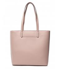 DKNY BRYANT PARK NORTH SOUTH Einkaufstasche aus Leder Kaschmir / Silber - Damentaschen - 4