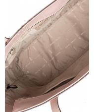 DKNY BRYANT PARK NORTH SOUTH Einkaufstasche aus Leder Kaschmir / Silber - Damentaschen - 6