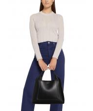 FURLA GILDA Umhängetasche, mit Schulterriemen schwarz + marmor c - Damentaschen - 7