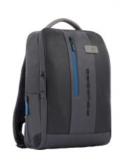 PIQUADRO Rucksack URBAN, 15,6 "PC-Halterung, mit Diebstahlsicherung schwarz grigiongr - PC-Rucksäcke - 2