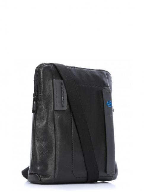 PULSE Ledertasche Schwarz - Umh&auml;ngetaschen Herren