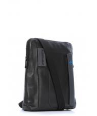 PIQUADRO PULSE Ledertasche Schwarz - Umh&auml;ngetaschen Herren - 2