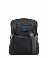 PIQUADRO PULSE Ledertasche Schwarz - Umh&auml;ngetaschen Herren - 4