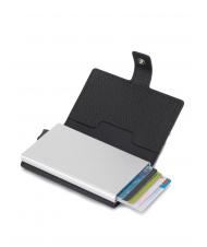 PIQUADRO MODUS RESTYLG Kreditkartenetui aus Leder - Brieftaschen Herren