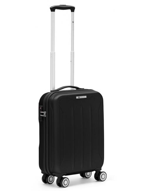 FLIGHT 3er-Set Handgep&auml;ck-Trolleys, mittel, gro&szlig; Schwarz - Trolleyset