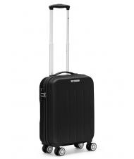 R RONCATO FLIGHT 3er-Set Handgep&auml;ck-Trolleys, mittel, gro&szlig; Schwarz - Trolleyset - 3