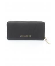 ERMANNO SCERVINO EBA Brieftasche mit Rei&szlig;verschluss Schwarz - Brieftaschen Damen - 3