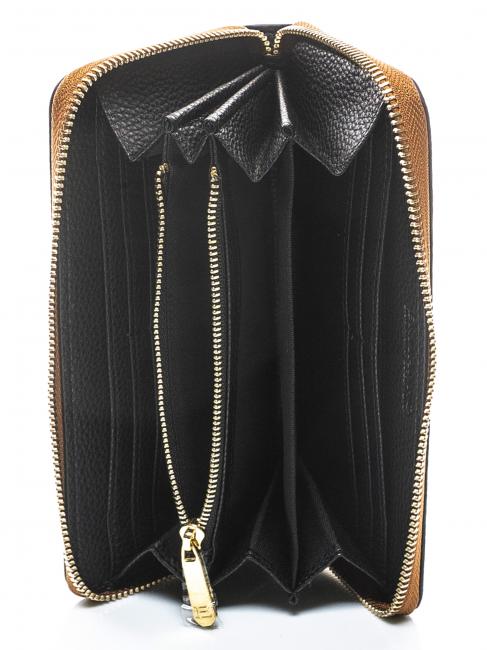 GIOVANNA Brieftasche mit Rei&szlig;verschluss br&auml;unen - Brieftaschen Damen