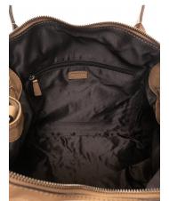 TOSCA BLU AVANA Gro&szlig;e Ledertasche Dreck - Damentaschen - 5