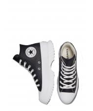 CONVERSE ALL STAR LUGGED 2 Platform High Scarponcino-Turnschuhe schwarz / Reiher / wei&szlig; - Damenschuhe - 5