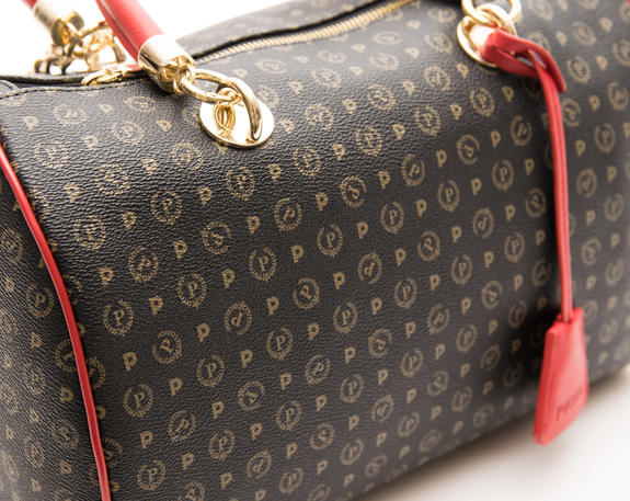 Heritage Classic Handtasche, mit Schulterriemen schwarzer Lack - Damentaschen