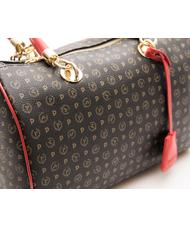 POLLINI Heritage Classic Handtasche, mit Schulterriemen schwarzer Lack - Damentaschen - 4