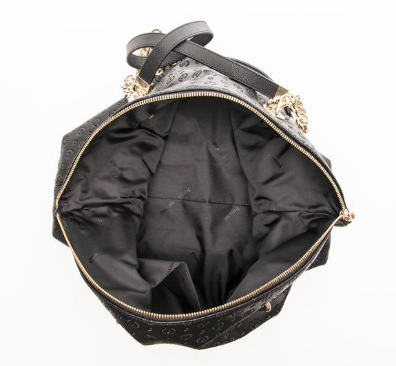 Embossed Heritage Schultertasche Schwarz - Damentaschen