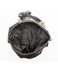 POLLINI Embossed Heritage Schultertasche Schwarz - Damentaschen - 5