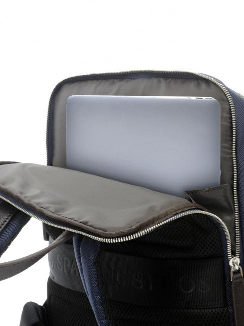 NEW METROPOLITAN Laptop-Rucksack14 " blau / t.moro - PC-Rucks&auml;cke