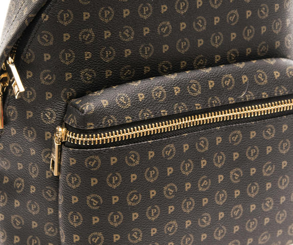 Heritage Classic Schulterrucksack schwarzer Lack - Damentaschen