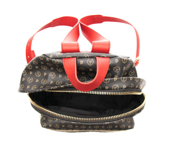 Heritage Classic Schulterrucksack schwarzer Lack - Damentaschen