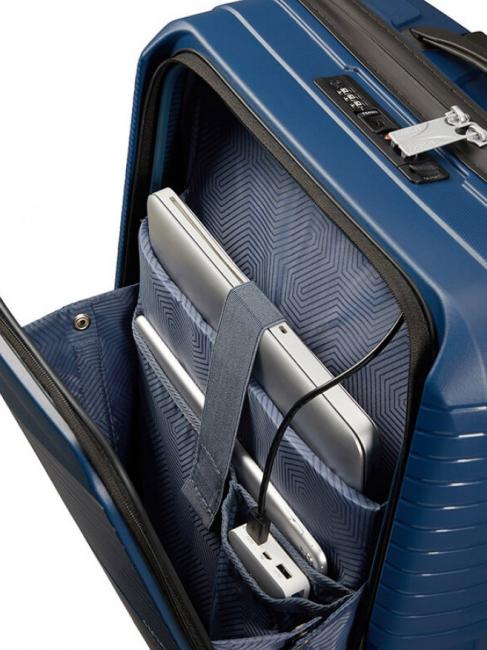 AIRCONIC Handgepäck-Trolley, 15,6" PC-Halterung Mitternachtsmarine - Handgepäck