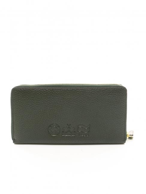 HERITAGE Geldb&ouml;rse aus Leder f&uuml;r Damen gr&uuml;n - Brieftaschen Damen