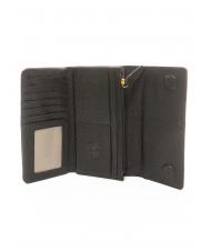 LA MARTINA HERITAGE Brieftasche aus kontinentalem Leder Schwarz - Brieftaschen Damen - 2