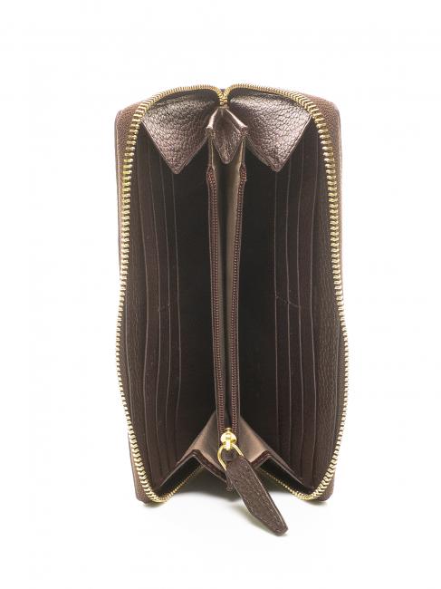 HERITAGE Geldb&ouml;rse aus Leder f&uuml;r Damen Burgund - Brieftaschen Damen