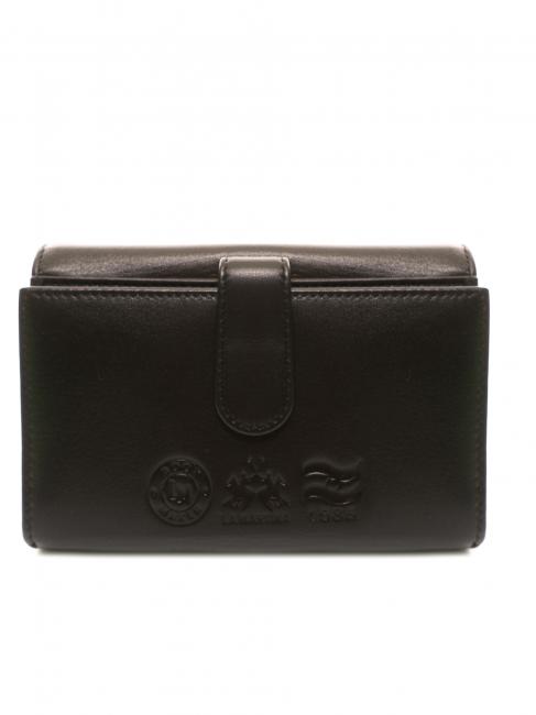 HERITAGE Ledergeldb&ouml;rse Schwarz - Brieftaschen Damen