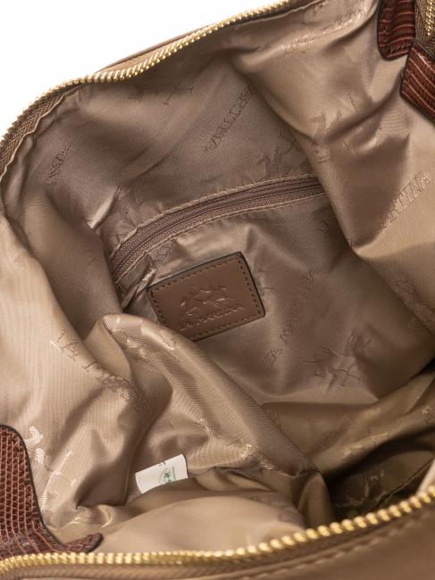 DOELLA Umh&auml;ngetasche, mit Schulterriemen Taupe - Damentaschen