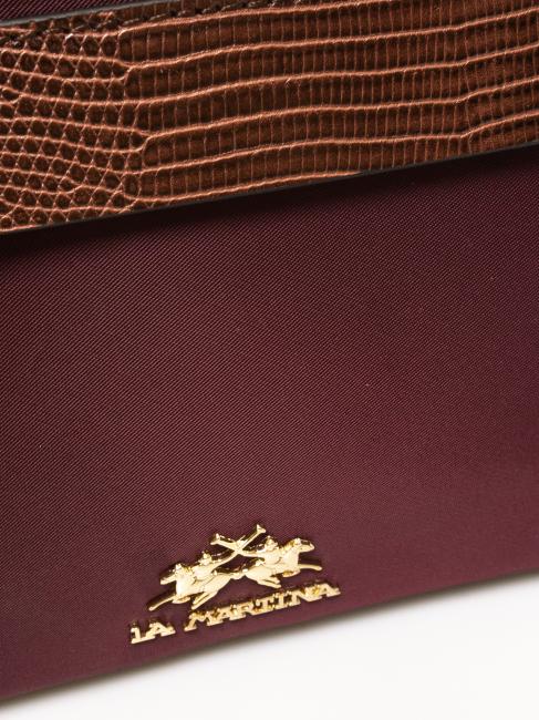 DOELLA Umh&auml;ngetasche, mit Schulterriemen Burgund - Damentaschen