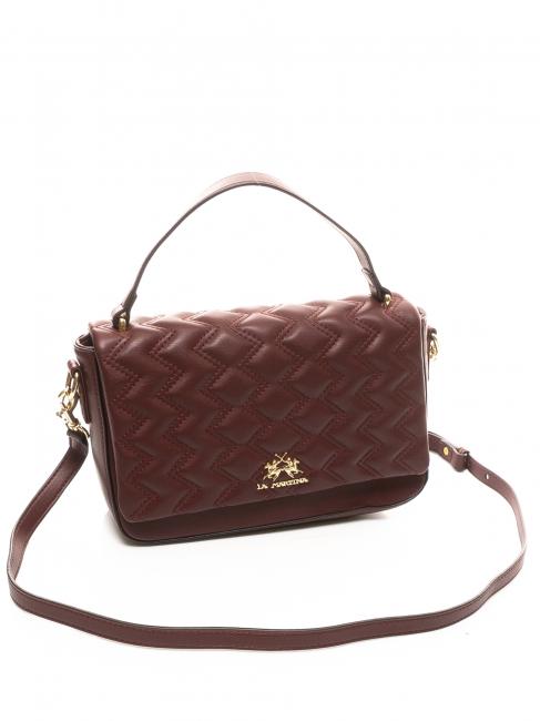 ANGELINA Handtasche, mit Schultergurt Burgund - Damentaschen