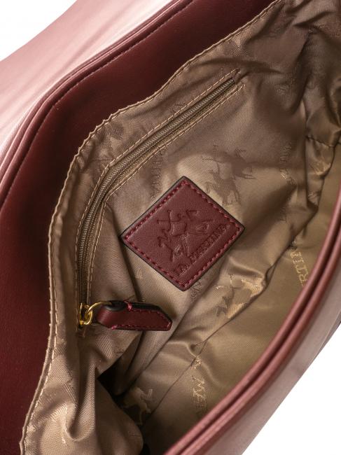 ANGELINA Handtasche, mit Schultergurt Burgund - Damentaschen