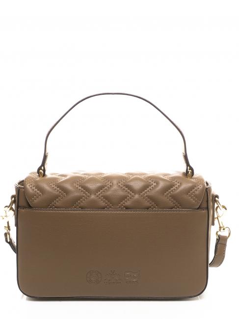ANGELINA Handtasche, mit Schultergurt Taupe - Damentaschen