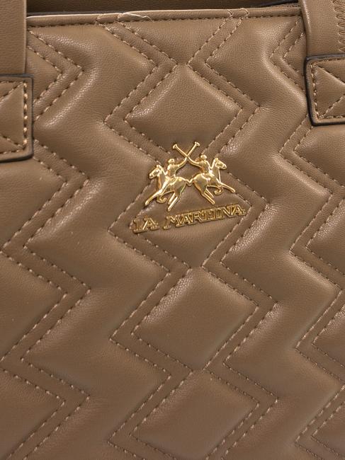 ANGELINA Einkaufstasche Taupe - Damentaschen