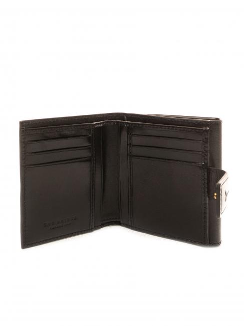 LEDA Ledergeldb&ouml;rse Schwarzes Gold - Brieftaschen Damen