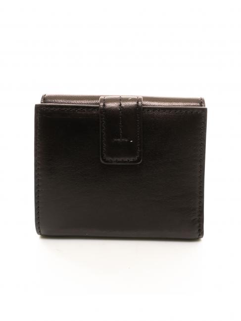 LEDA Ledergeldb&ouml;rse Schwarzes Gold - Brieftaschen Damen