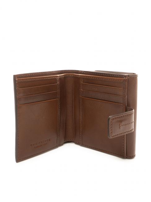 LEDA Ledergeldb&ouml;rse BRAUN - Brieftaschen Damen