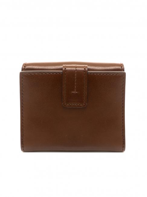 LEDA Ledergeldb&ouml;rse BRAUN - Brieftaschen Damen