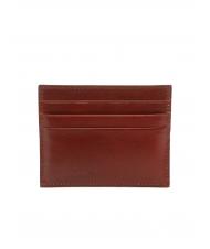 THE BRIDGE LEDA Kartenetui aus Leder Chianti / Bordeaux / Gold - Brieftaschen Damen - 2