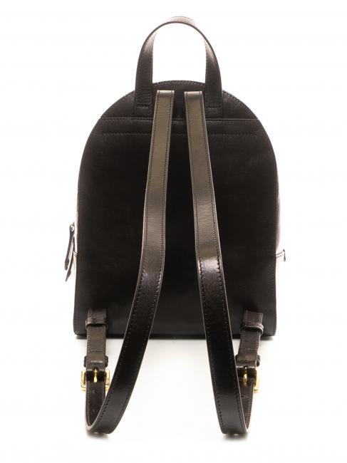 GIOVANNA Rucksack aus Leder Schwarzes Gold - Damentaschen