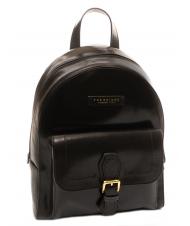 THE BRIDGE GIOVANNA Rucksack aus Leder Schwarzes Gold - Damentaschen - 3