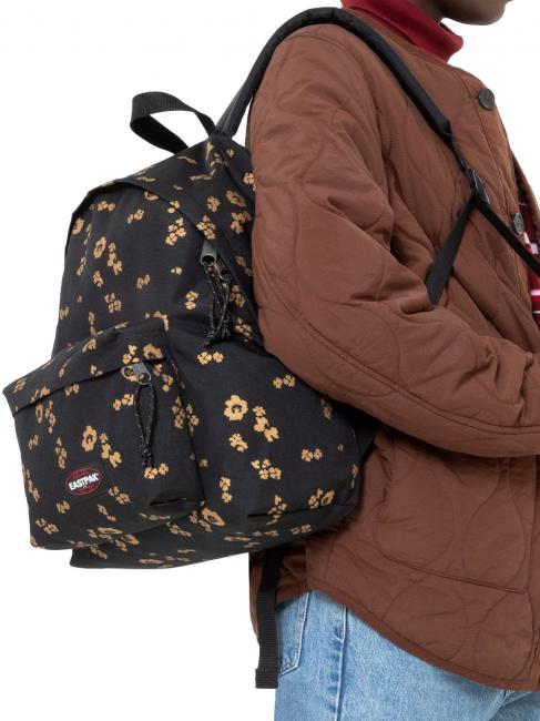 PADDED PAKR Rucksack Blume gl&auml;nzt schwarz - Rucks&auml;cke f&uuml;r Schule &amp; Freizeit