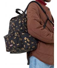 EASTPAK PADDED PAKR Rucksack Blume gl&auml;nzt schwarz - Rucks&auml;cke f&uuml;r Schule &amp; Freizeit - 3