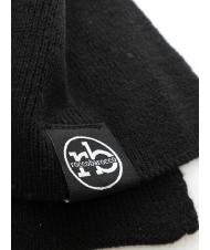 ROCCOBAROCCO Set Schal e Deckel beanie  Schwarz - Schals - 4