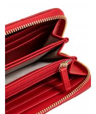 TWINSET Geldb&ouml;rse Trapuntato Rei&szlig;verschluss herum Mohn - Brieftaschen Damen - 2