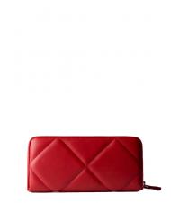 TWINSET Geldb&ouml;rse Trapuntato Rei&szlig;verschluss herum Mohn - Brieftaschen Damen - 3