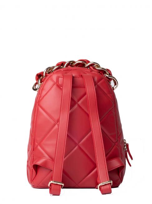 Rucksack Donna Mit Kettengriff Mohn - Damentaschen